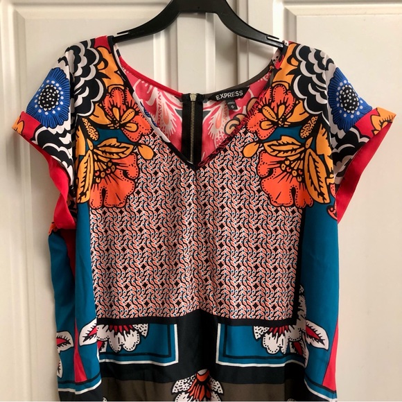 Express Multicolored Beautiful Top (RARE) - Picture 3 of 7
